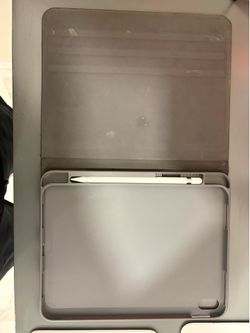 iPad 10th gen foldable case cover with Apple Pencil