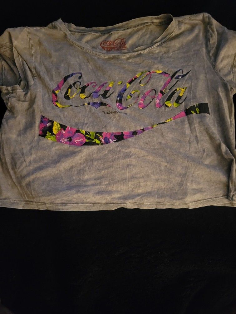 Coke Cols XL Crop Top