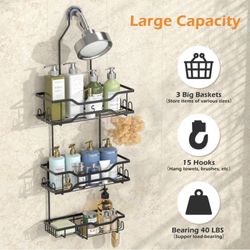 new Shower Caddy Hanging & 