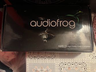 Audio Frog A600.1D High Fidelity Class D Amplifier subwoofer new