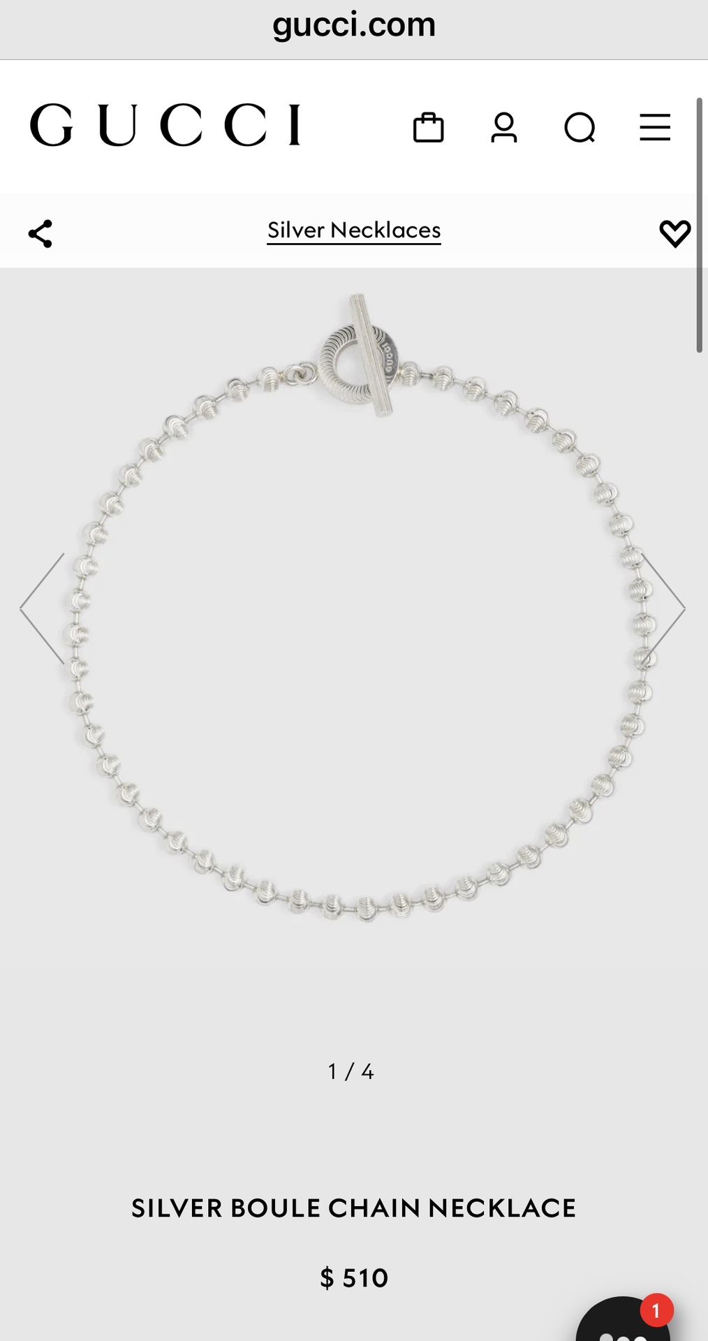Gucci Necklace