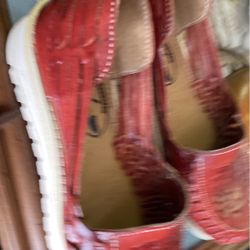 Shoes Leather Size 6