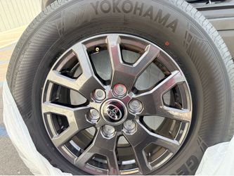 2026 Toyota 4 runner  x 4 tires and wheels  “as in”