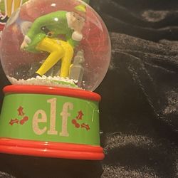Elf Snow Globe. New In Box