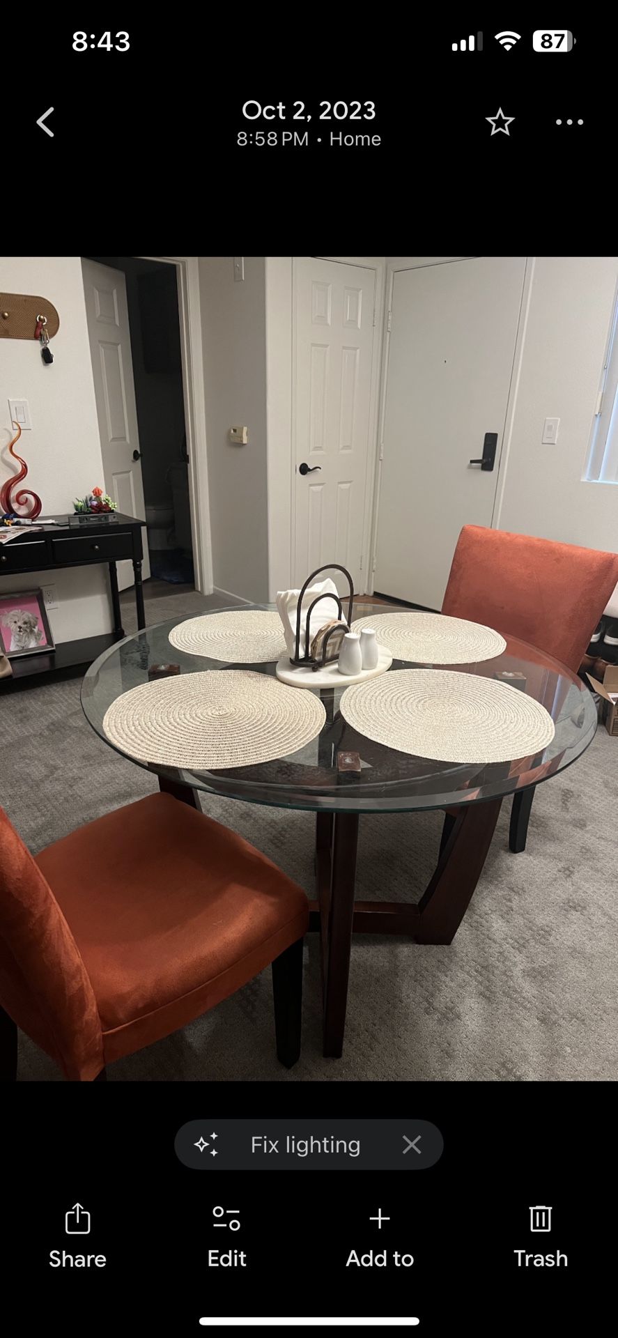 Dining Table + 2 Chairs