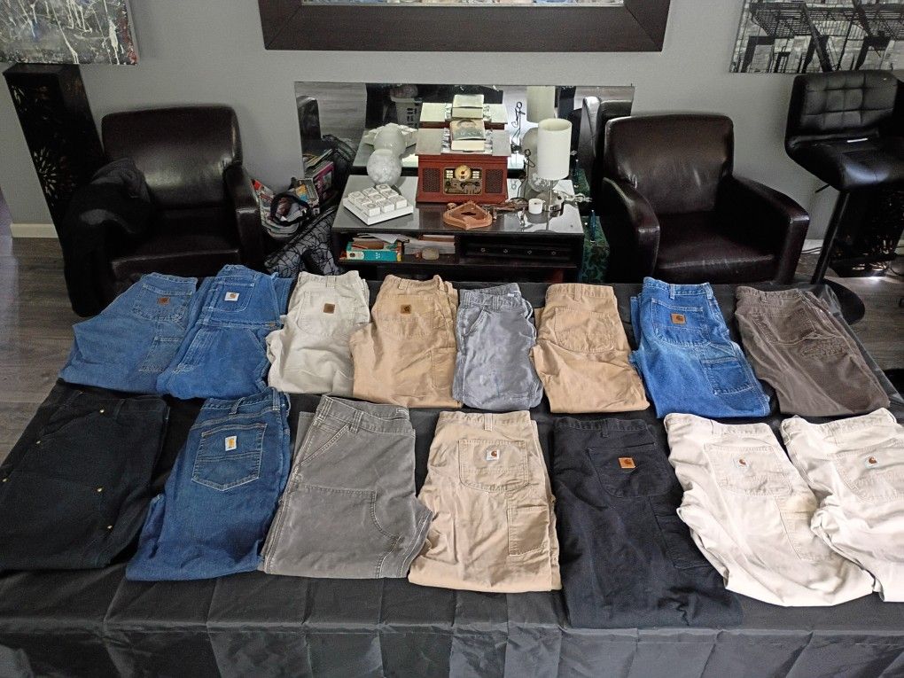 Men's Work Wear Pants / Jeans, Carhartts, Wrangler Riggs, 511 Tactical, Duluth, Red Cap And More