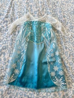 Elsa Frozen Costume Dress Halloween 4-6 years