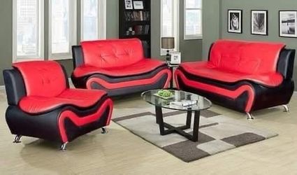 DELIVERY FREE—Brand New Sofa, Loveseat, Chair 