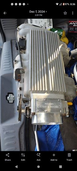 Big block Chevy port fuel injection system