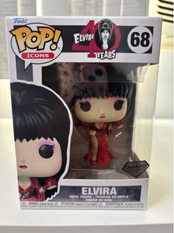 Funko Pop! Vinyl: Elvira (Diamond Glitter) #68