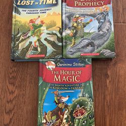Geronimo Stilton Books Bundle 