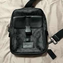Coach I'm selling a men's bag because I don't use it anymore; I only used it a few times. But it's in good condition.