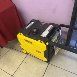 6500-Watt Recoil Start Gasoline and Propane Powered Dual Fuel Inverter Portable Generator w/ CO Shield, Quiet Technology like new 820 firm