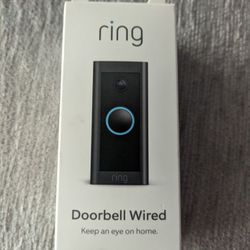 Ring Doorbell Camera Wired. 
