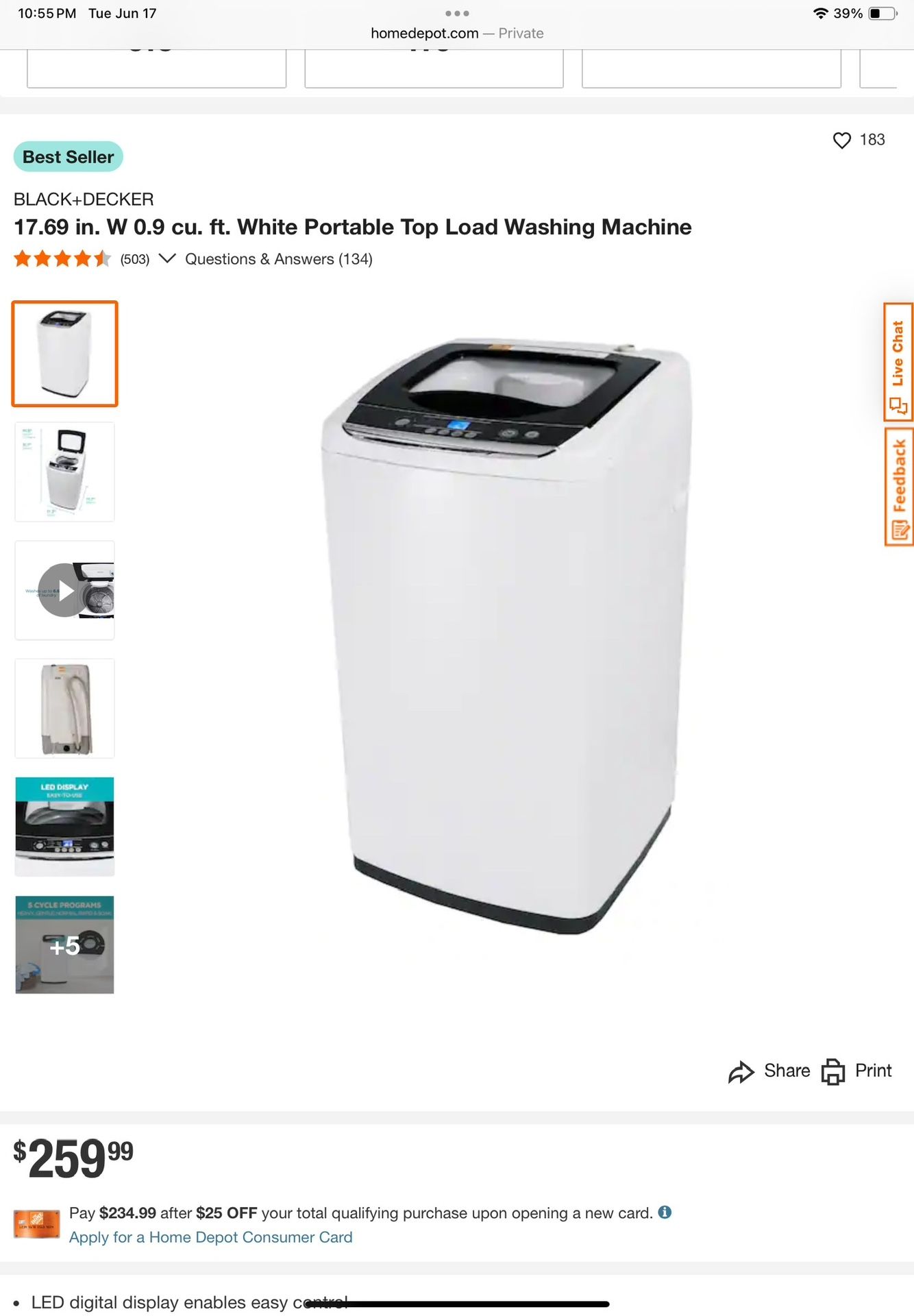 Washer Black And Decker