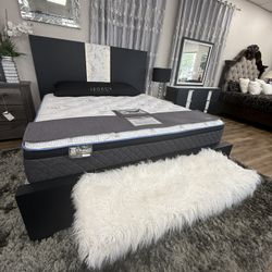 4 Pc King Bedroom Set 