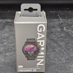 Garmin ForeRunner 255 GPS Running Smartwatch Black (010-02641-30) New