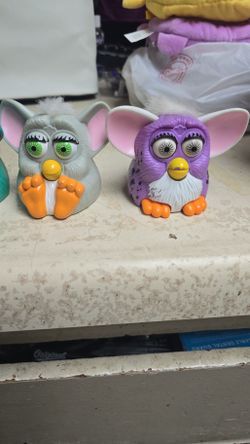 Furby McDonald's Happy Meal Toys Set of 4