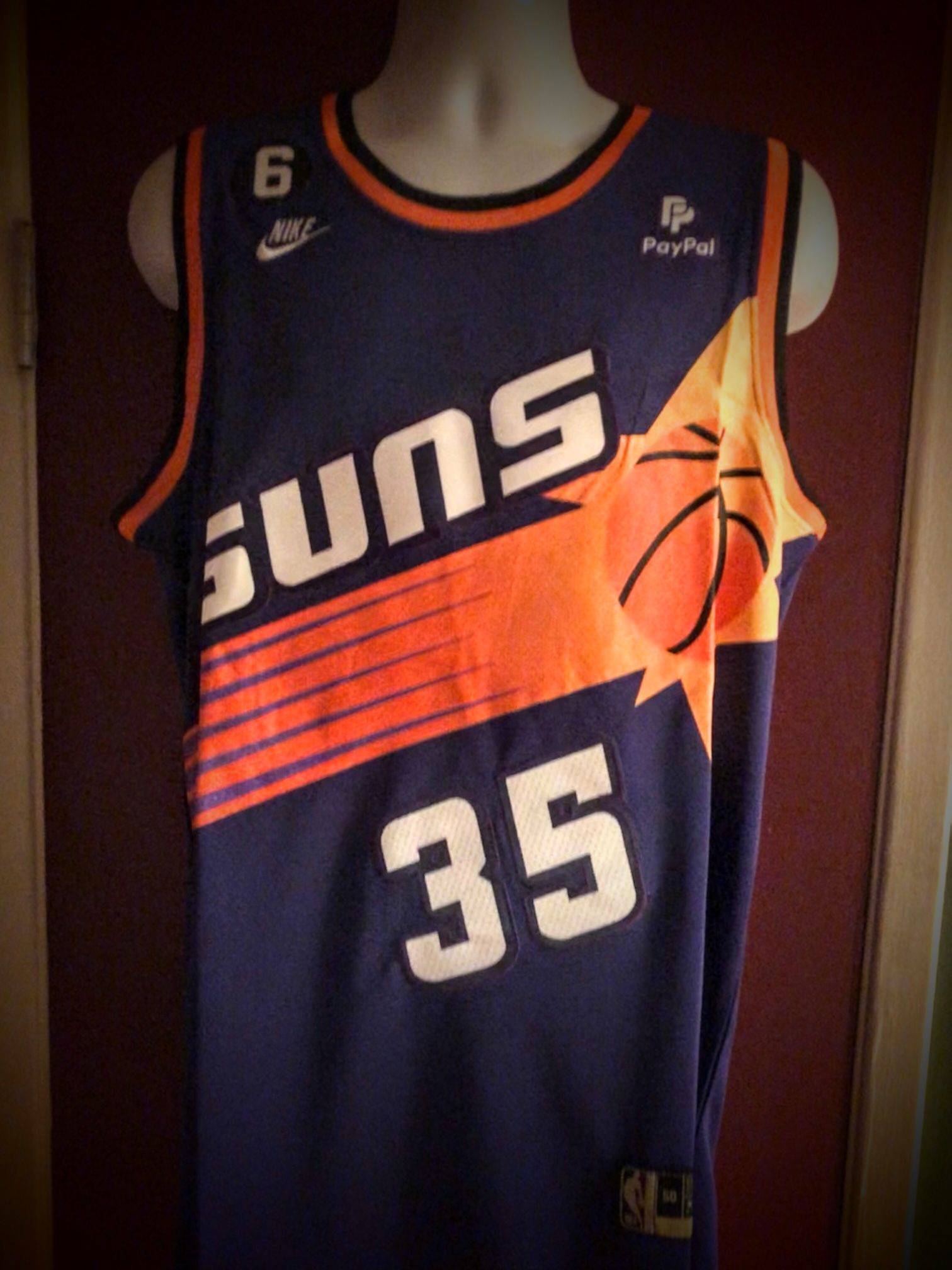 2023/24 Suns DURANT #35 White NBA Jerseys