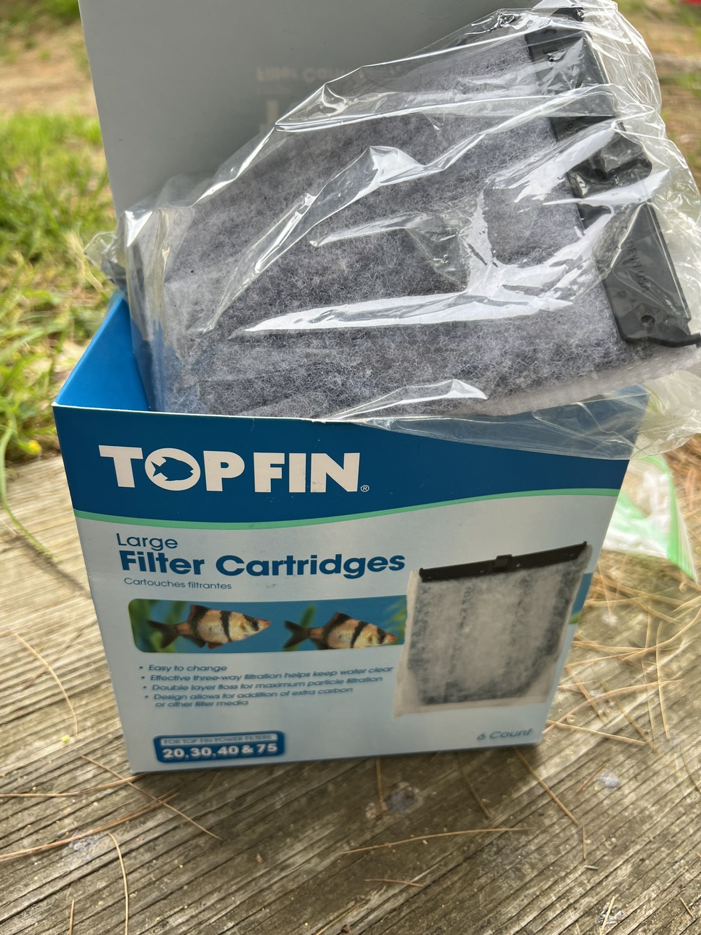 2 Count Top fin Large Filter Cartridges