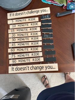 Personal Record Tracker for Indoor cycle!