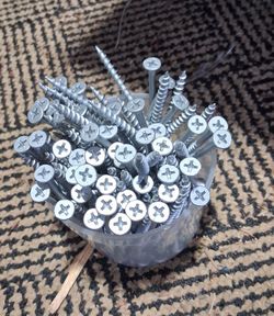 3"x #8 Galvanized Philips Head countersunk Exterior wood/deck/drywall/fence Course Thread SCREWS