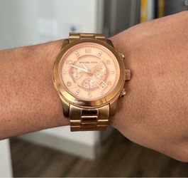Michael Kors Rose Gold Watch