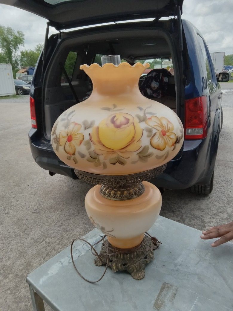 Hurricane Parlor Lamp