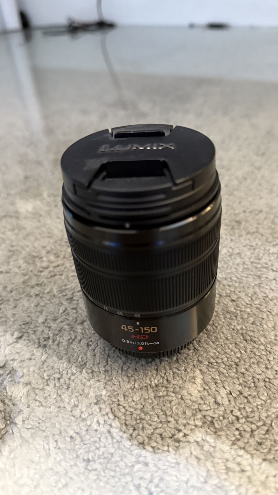 Panasonic Lumix G Vario 45-150mm f/4.0-5.6 ASPH Lens - Matte Black (H-FS45150AK)