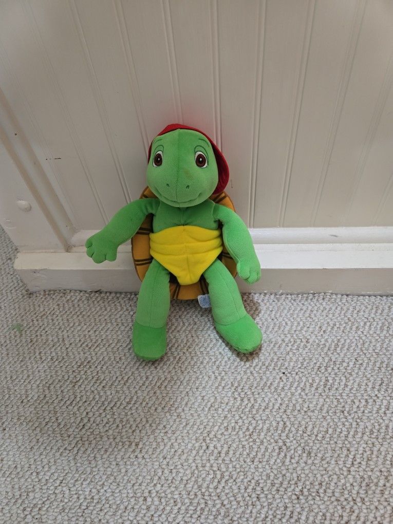 Franklin, the turtle stuffed animal .