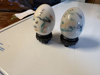 Decorative Marble Eggs