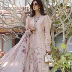 New 3 Piece Pakistani Dress Salwarkaneez Xl Lawn Noir By Sadie Assad