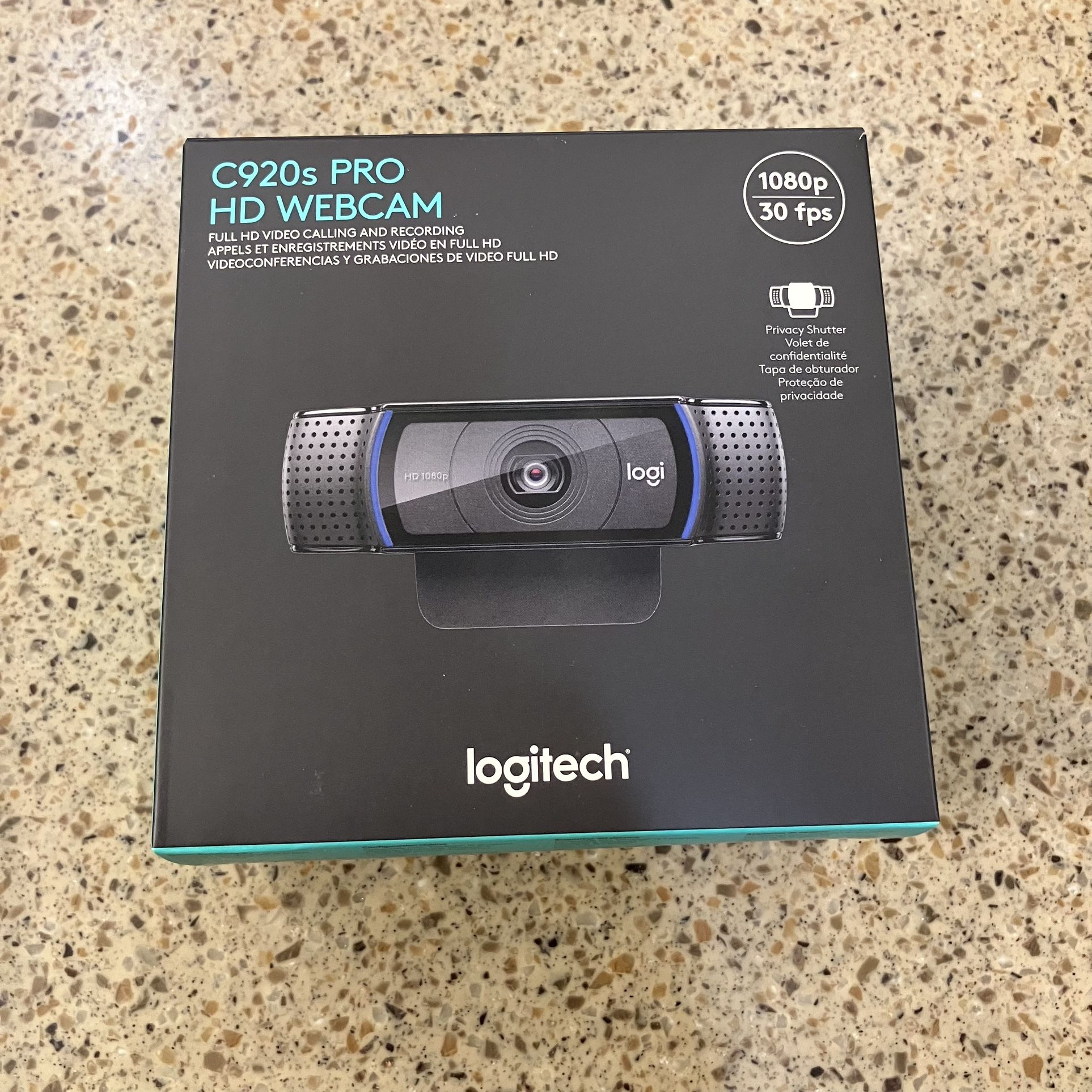 Logitech C920s Pro Webcam Camera