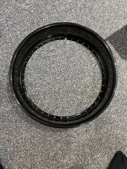 22x4.5” Gloss Black Outer Lip 3 Piece Savini 40 Hole Universal Multi Fits Forg