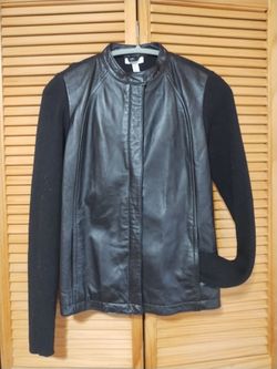 Charter Club Leather Women's Jacket Size M