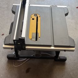 Dewalt Table Saw And Chop Saw 