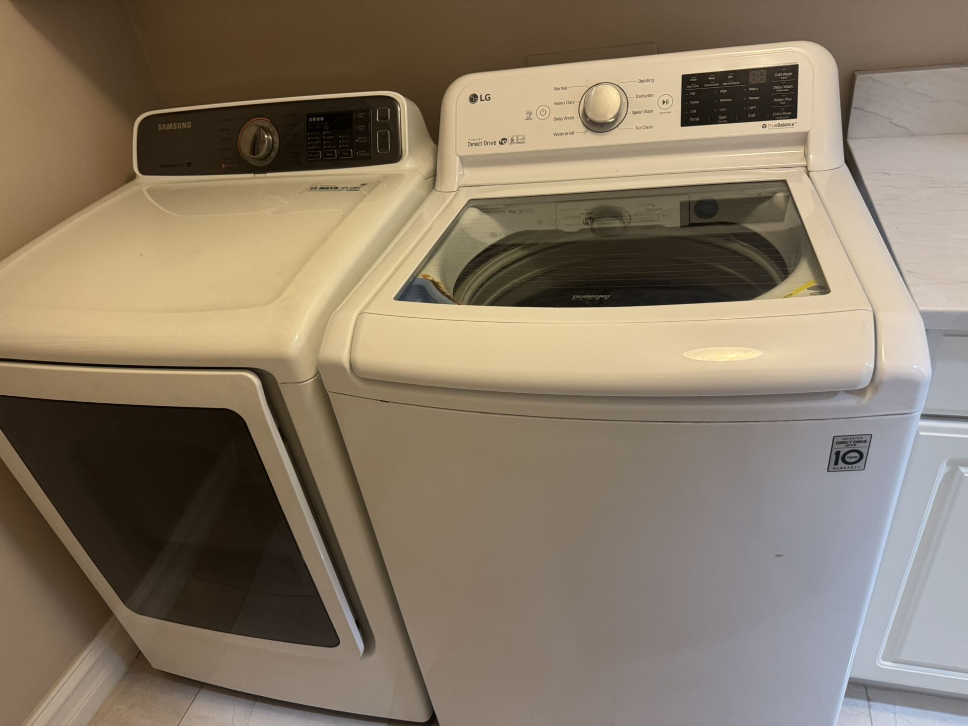 Washer And Dryer