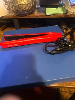 Fahrenheit Hair Straightener Flat Iron Red