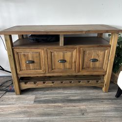 World Market Solid Wood Console Buffet 