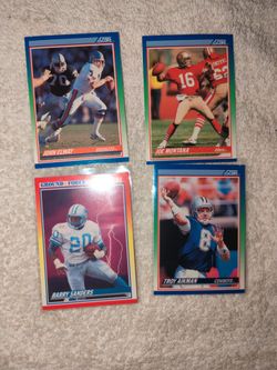 Troy Aik Joe Montana John Elway Barry Sanders Bundle