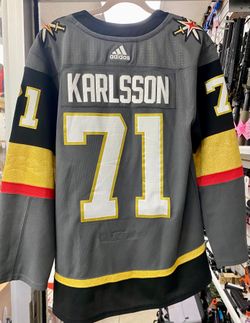 Adidas Vegas Golden Knights Karlsson #71 Stanley Cup Final Jersey Size 50