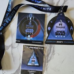 Disneyland Star Wars Night 2024 Magic Key Patch