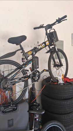 Flyrun electric fordable bicycle