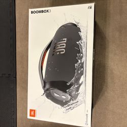 JBL Boombox 3 NEW SEALED IN BOX trade For Nintendo Switch 2 and 1 Game