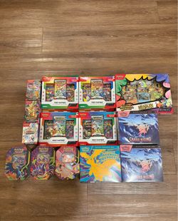 Selling brand-new Pokémon collection