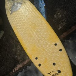 7’ South Bay Board Co Soft Top Surfboard