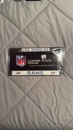 LA Rams License Plate Frame - NFL Official Merchandise
