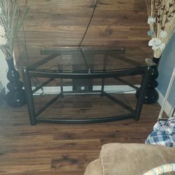 Glass Tv Stand