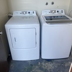 Washer and dryer