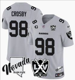 Las Vegas Raiders Maxx Crosby #98 Nike Jersey Size XL